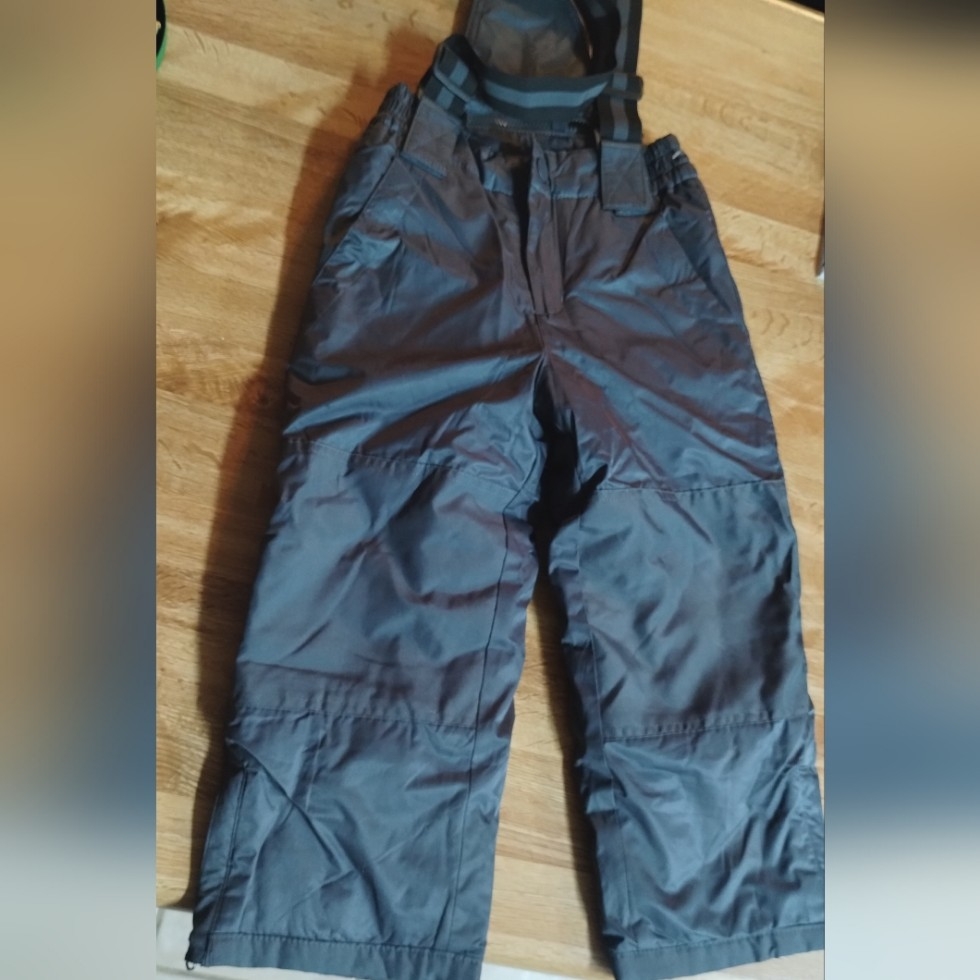 Tnl Mode: Gray Snow Bibs/Pants Children's Size Xs 4/5